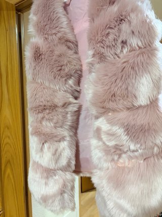 Chaleco pelo COCOnut Talla S/M Rosa se uso 1 vez