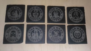 Posavasos Star Wars Pizarra