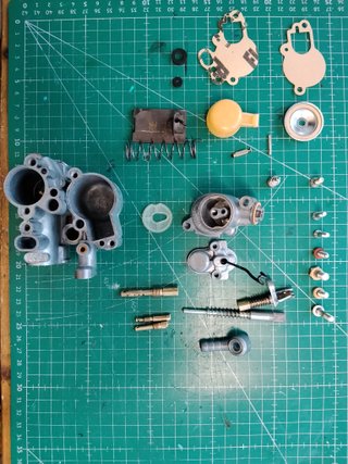 Carburador Dellorto SI 24-24 E Vespa