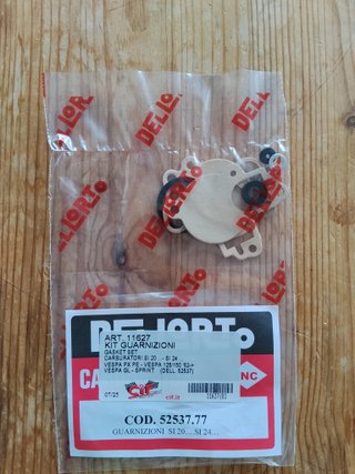 Carburador Dellorto SI 24-24 E Vespa