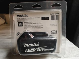 Batería Makita 18V LXT 6.0Ah BL1860B