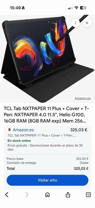 TCL NXTPAPER 11 Plus Precintado