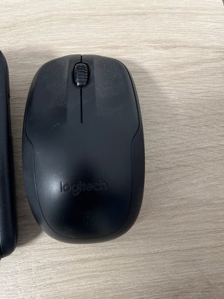 Teclado y Ratón Inalámbrico Logitech Negro