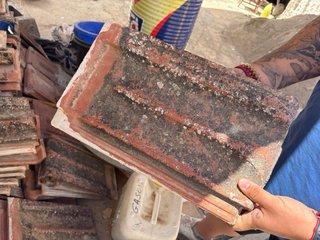 Tejas de barro para tejado