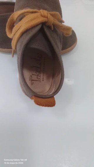 Botas infantiles de ante