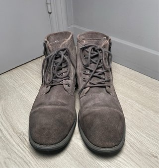 Botines ante gris Bershka hombre talla 43
