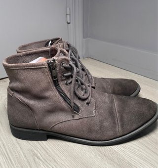 Botines ante gris Bershka hombre talla 43