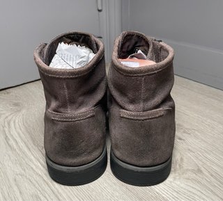 Botines ante gris Bershka hombre talla 43