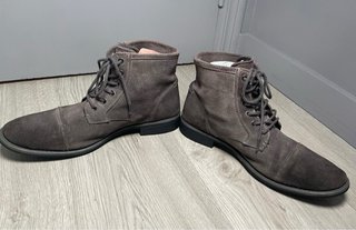 Botines ante gris Bershka hombre talla 43