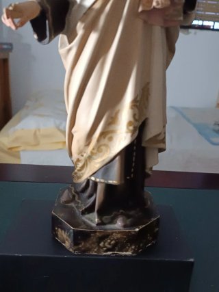 Virgen del Carmen pasta madera Esc. Olot
