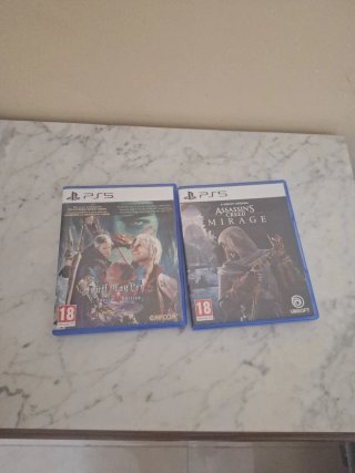 Juegos PS5:Devil May cry Assecreed mirage