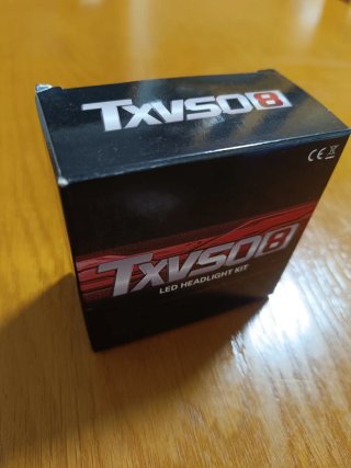 Set di due lampadine LED H7 per auto
