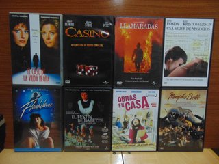 LOTE DE 85 PELÍCULAS EN DVD. Castellano.