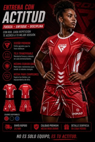 Conjunto MMA RDX Camiseta + Pantalón Talla M