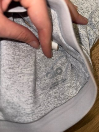Sostegno sportivo Alo Yoga grigio TAGLIA L