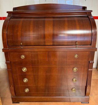 Escritorio bureau francés madera maciza