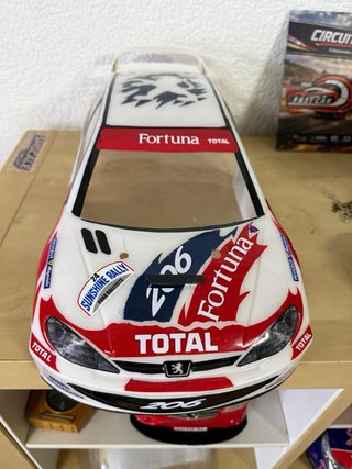 Carrocería RC 1/10 Peugeot 206 WRC