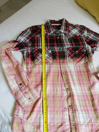 Camisa cuadros Zara Mujer