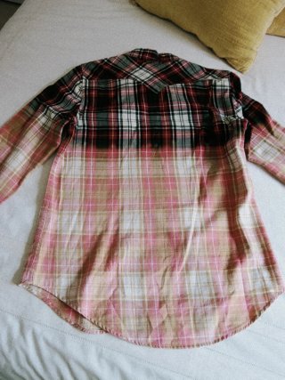 Camisa cuadros Zara Mujer