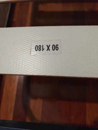 Colchón y somier de 90x180