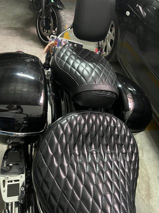 Moto Cruiser/Touring Negra 1100cc