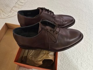 Zapatos Chopo estilo blucher marrones nuevos