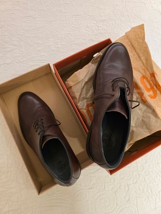 Zapatos Chopo estilo blucher marrones nuevos
