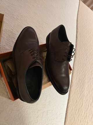 Zapatos Chopo estilo blucher marrones nuevos