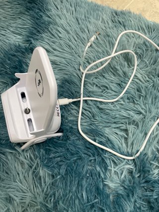 Cargador Inalámbrico Blanco para iPhone