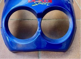 Frontal Derbi GPR 75 Azul