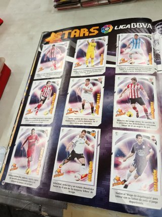 Álbum cromos Liga BBVA 2012-13 Incompleta leer