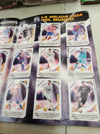 Álbum cromos Liga BBVA 2012-13 Incompleta leer
