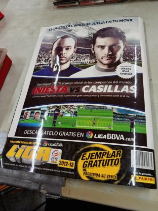 Álbum cromos Liga BBVA 2012-13 Incompleta leer