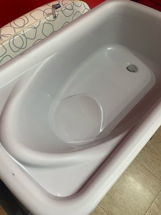 Bañera y cambiador para bebé