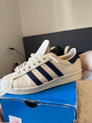 Adidas Superstar Blancas y Azules