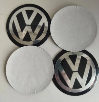 4 Pegatinas 90mm VW