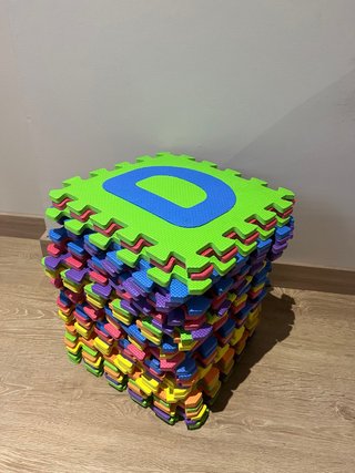 Puzzle Goma EVA Letras y Números