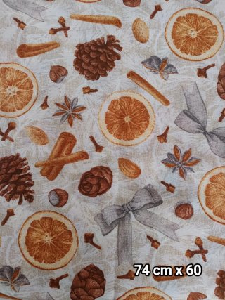 Retales de loneta con estampados variados