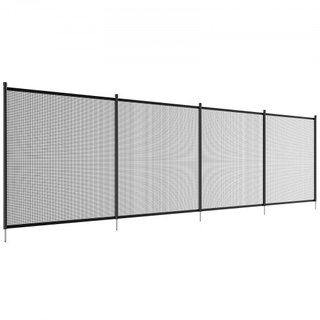 Cerca de piscina, cercas de piscina de 1.21 × 32.91 m para piscinas enterradas, cercas de seguridad para niños removibles, instalación fácil de bricolaje de cercas de piscina, malla de cerca de pi...