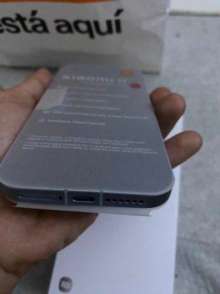 Xiaomi HyperOS Teléfono Azul/Blanco