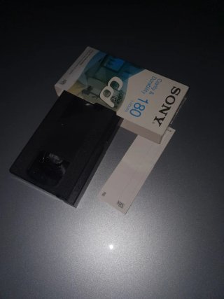 VHS Sony 180 min