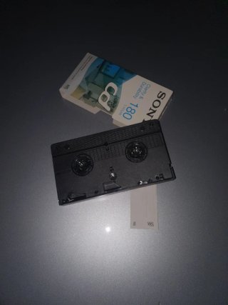 VHS Sony 180 min