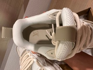 Louis Vuitton Skaters Talla 43 Beige/Blanco
