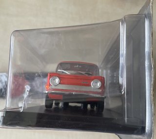 Maqueta SIMCA 1000 Rojo de 1969.
