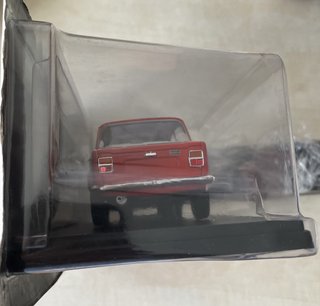 Maqueta SIMCA 1000 Rojo de 1969.