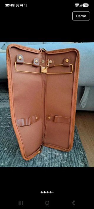 Portacorbatas Piel Rodeo Star Cognac
