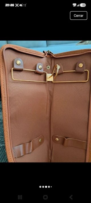 Portacorbatas Piel Rodeo Star Cognac