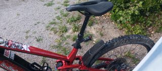 Bicicleta Eléctrica Roja