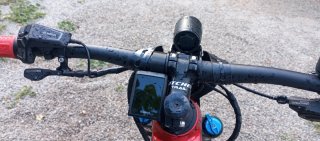 Bicicleta Eléctrica Roja