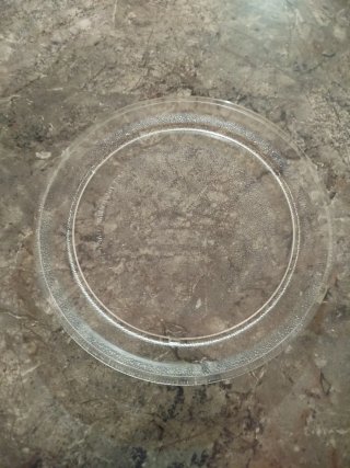 Plato de microondas de cristal